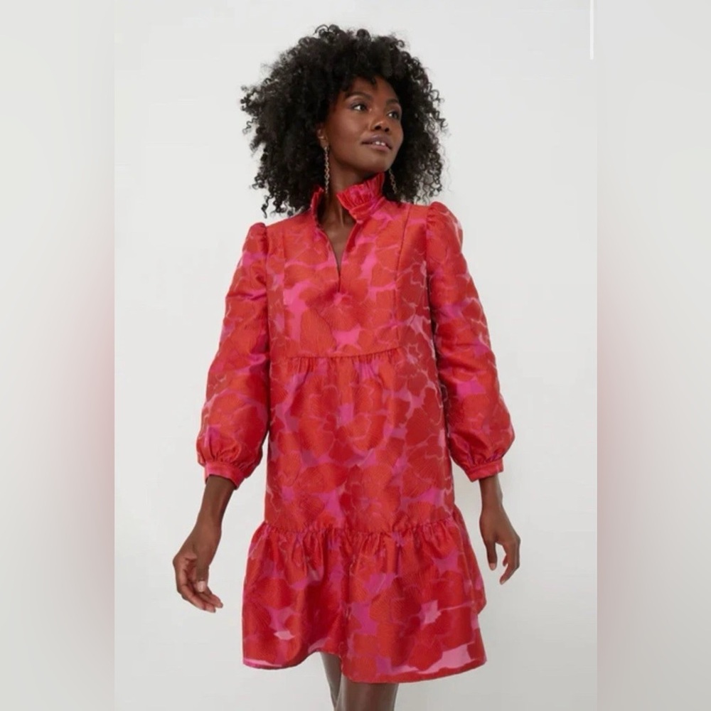 NWT Tuckernuck Red Fil Coupe Palmerston Dress Size XL